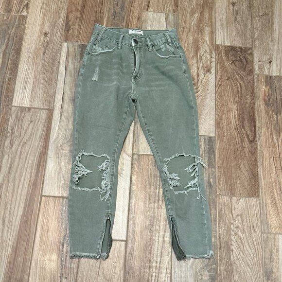 One X One Teaspoon Freebird High WaistRigid Skinny Jeans - Picture 2 of 5